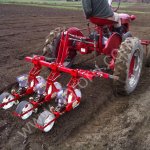 Овощная сеялка точного высева 4 ряда, для моркови, лука, томатов, капусты, редис.