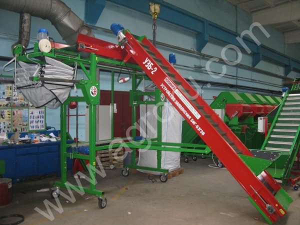 Устройство для наполнения контейнеров и биг-бэгов УНБ-2