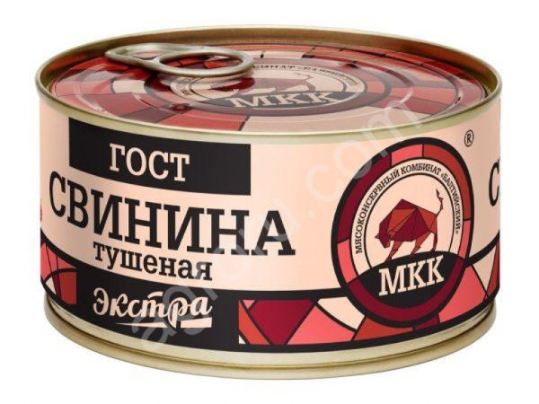 Свинина тушеная премиум