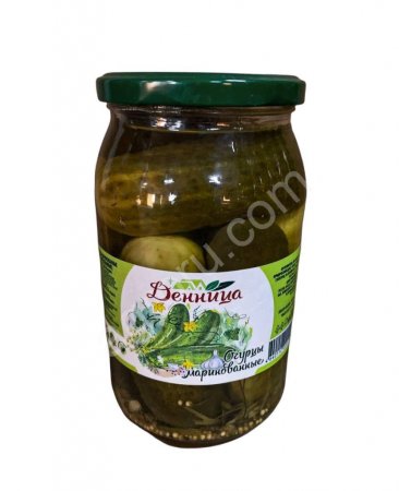 Огурцы маринованные ТМ Денница 0.9