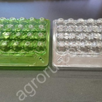 Пластиковые лотки для перепелиных яиц