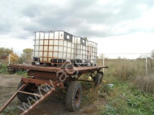 Прицеп тракторный с бортами (телега)