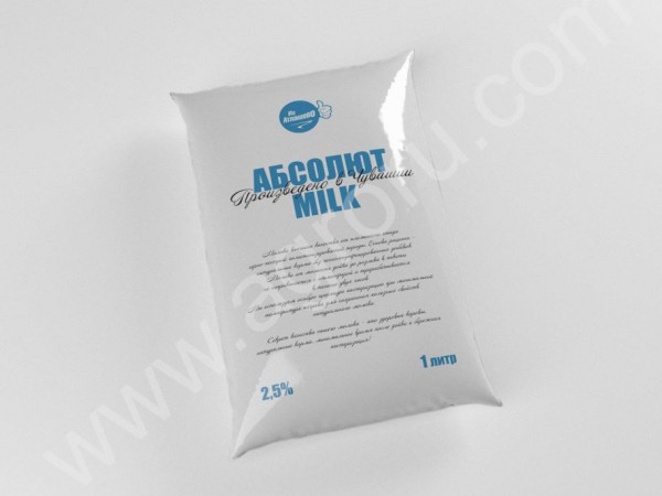 Молоко АБСОЛЮТ MILK, 2,5% в пакетах