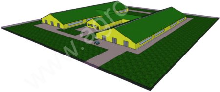 Быстровозводимые коровники из металлоконструкций