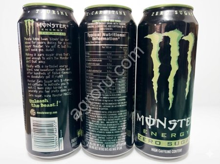 Напиток энергетический Monster Energy Zero Sugar, 500 мл оптом в Минске