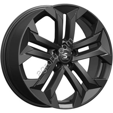 ДЛ 5*108 19*7.5 D60.1 ET38 К&К KP015 Fury black, (арт.: 82777)