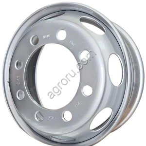 Диск колесный 6.75*19.5 ET147 8*285 D221 (уп) SRW Японец (под футорку) серебристый КД с вент., (арт.: 3196730)