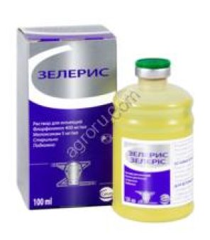 Зелерис / флорфеникол и мелоксикам.