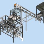 Фасовочно-упаковочный автомат оборудование фасовки в готовый дой-пак пакет