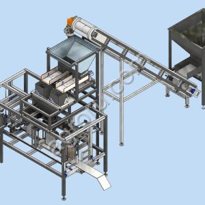 Фасовочно-упаковочный автомат оборудование фасовки в готовый дой-пак пакет