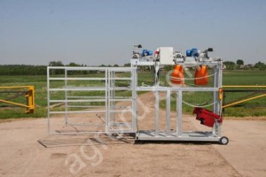 Станок с электроприводом для обработки копыт
