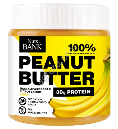 Арахисовая паста с протеином Банан
