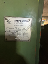 Термопластавтомат Mannesmann Demag