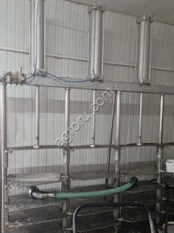 Пресс для прессования сырных головок