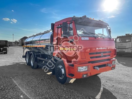 Камаз 65115 (Молоковоз) Цистерна для перевозки пищевых жидкостей 10 м³