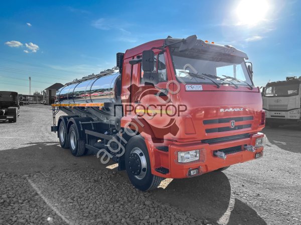 Камаз 65115 (Молоковоз) Цистерна для перевозки пищевых жидкостей 10 м³