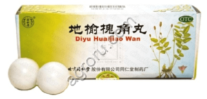 Ди Юй Хуай Цзяо Вань (Di Yu Huai Jiao Wan), медовые шары, 10 шт