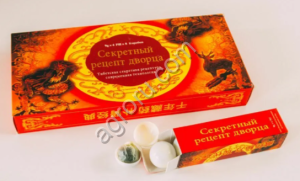 Секретный рецепт дворца (виагра) 4 шт. Китай,