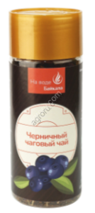 Чаговый чай черничный На воде Байкала 80 гр,