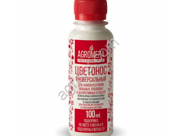 Удобрение для цветения, завязи и бутонов АГРОМЕРА Цветонос универсальный 100 мл