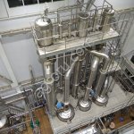 Вакуум выпарная установка для томатной пасты, фруктовых пюре, молока, сыворотки, соков,