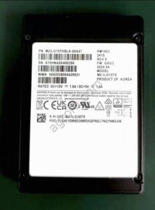 SSD Samsung PM1653 MZ-ILG15T0, SAS 15,36 ТБ