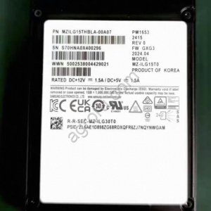 SSD Samsung PM1653 MZ-ILG15T0, SAS 15,36 ТБ