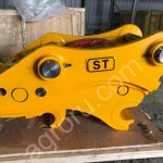 Быстросъемное устройство (квик-каплер гидравлический) на JS240 ST