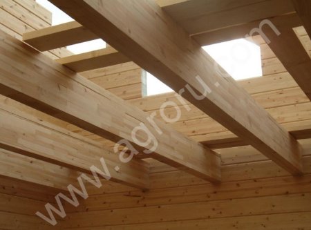Клееные балки перекрытий