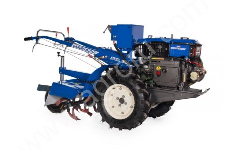 Мотоблок GardenScout GS 81 DE с электростартером + почвофреза, плуг.