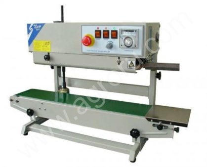 Конвейерный запайщик пакетов вертикальный DBF 900LW