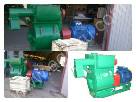 Дробилка молотковая безрешетная ДМБ-10