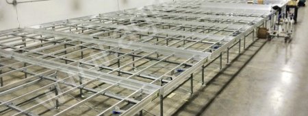 Поддоны для гидропоники (лотки). Культивационные столы