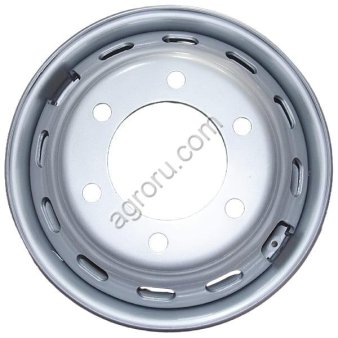 Диск колесный 6.00*17.5 ET115 6*222.25 D160 ГАЗ Валдай серебристый КД без вент., (арт.: C49RD2-3101015)