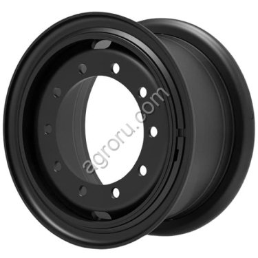 Диск колесный 10*20 ET120 10*335 D281 ЧОЗ черный без вент., (арт.: 387.3101012-01)