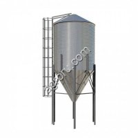 Силосы конусные, угол наклона 60°, диаметр цилиндра 3,9 м