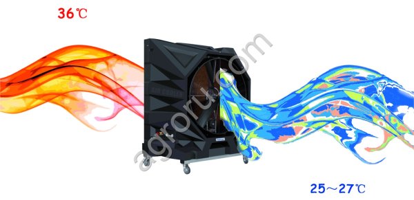 Установка охлаждения и увлажнения помещений