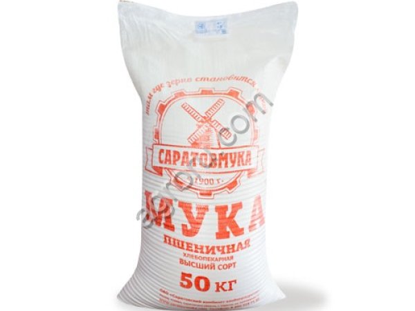 Мука пшеничная хлебопекарная в/с ГОСТ