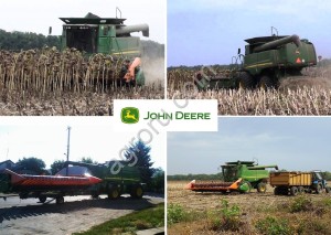 Приспособление для уборки подсолнечника Лифтёр John Deere 6 м