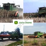 Приспособление для уборки подсолнечника Лифтёр John Deere 6 м