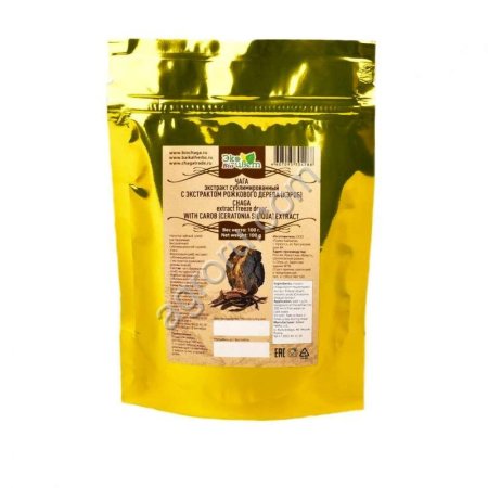 Экстракт чаги с экстрактом рожкового дерева