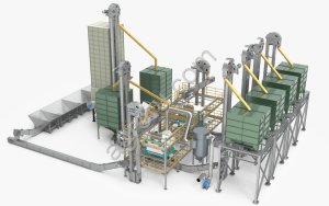 Модульный мехток 50 т/ч