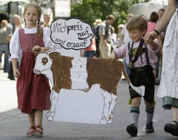 Кризис европейского молочного рынка