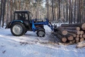 Погрузчик фронтальный ПКУ 0,8 КУН 10 на МТЗ ЮМЗ Т40