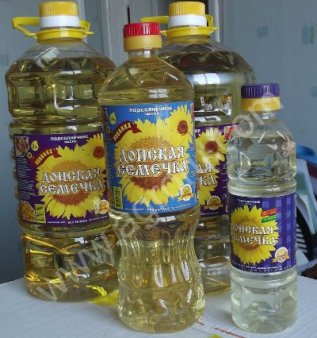 Масло подсолнечное РДВ тмДонская семечка