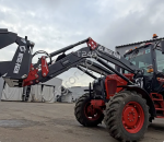 Погрузчик Т-240 фронтальный навесной 1700 кг с джойстиком для МТЗ 80 82