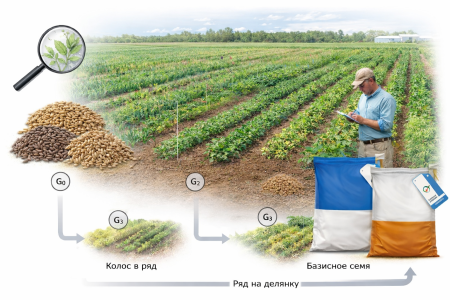 Поддерживающая селекция и производство сертифицированных семян