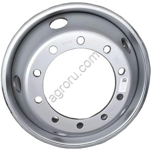 Диск колесный 9.00*22.5 ET175 10*335 D281 18мм (уп) JST серебристый (5HOLE) внутр/вент. с вент., (арт.: БП-00003176)