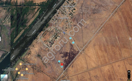 Участок 5.38 Га Старо-Волжское Сельхозназначения