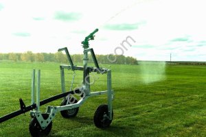 Тележка с пушкой для барабанной дождевальной машины